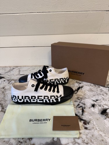 Burberry larkhall logo trainer - burberry,