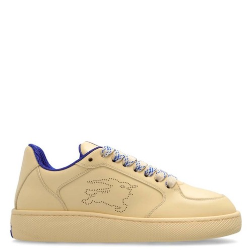 Burberry box leather sneakers - burberry,